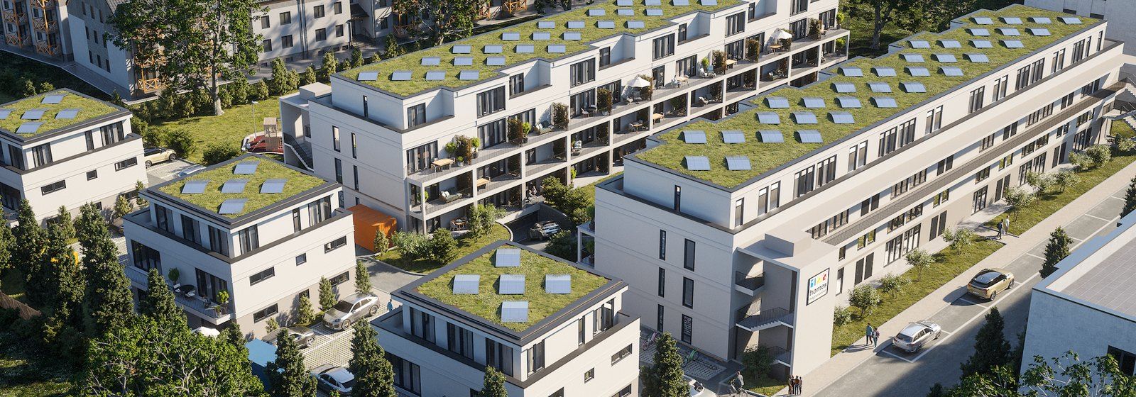 Neubau im Standard KfW 40 QNG